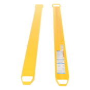 Vestil Fork Extensions 5 In. x 96 In. 5000 Lb. Capacity Yellow FE-5-96