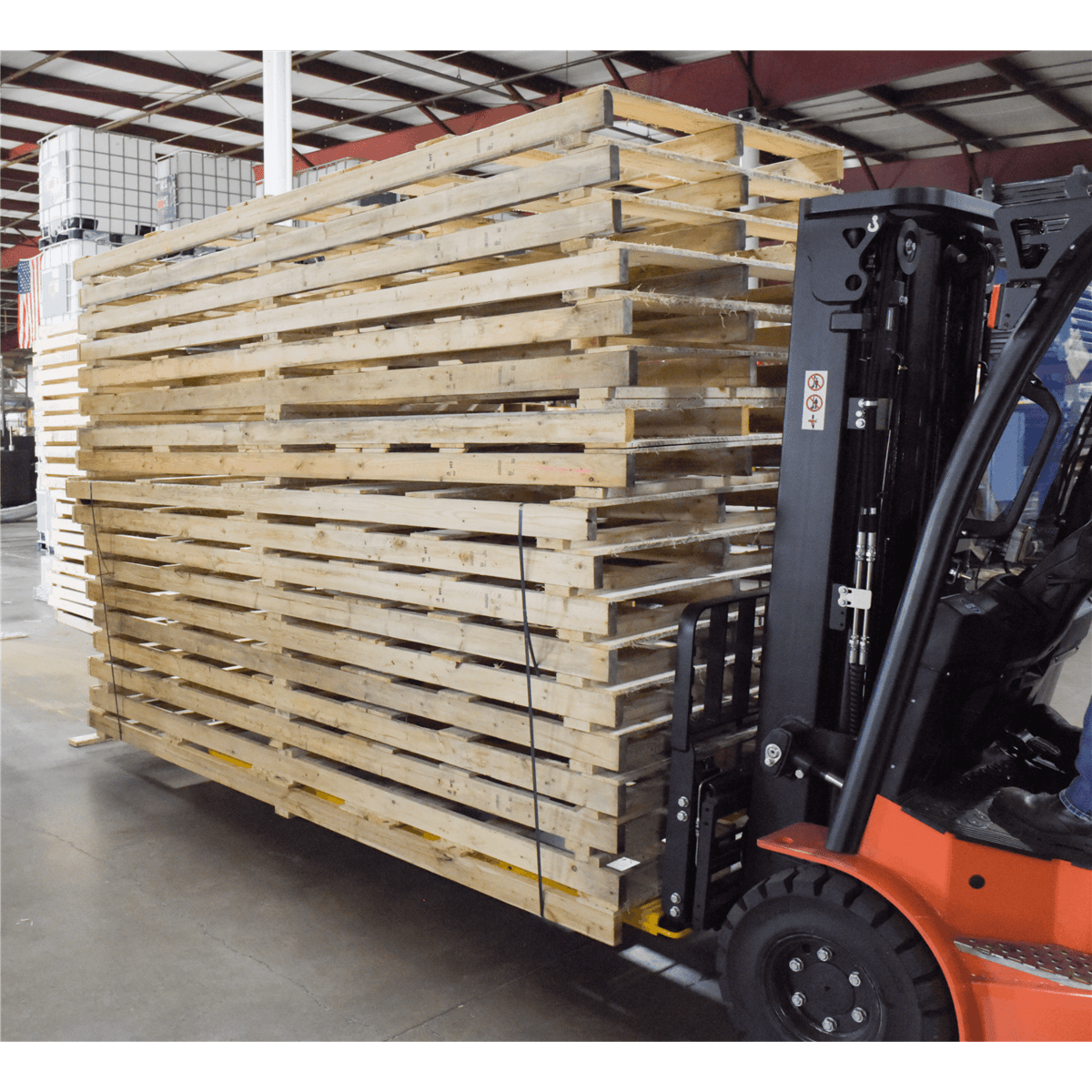 Vestil Fork Extensions 5 In. x 96 In. 5000 Lb. Capacity Yellow FE-5-96