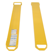 Vestil Fork Extensions 6 In. x 72 In. 6000 Lb. Capacity Yellow FE-6-72