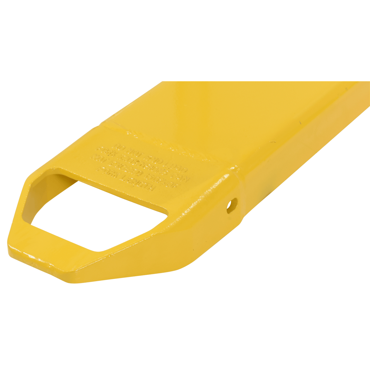 Vestil Fork Extensions 6 In. x 72 In. 6000 Lb. Capacity Yellow FE-6-72