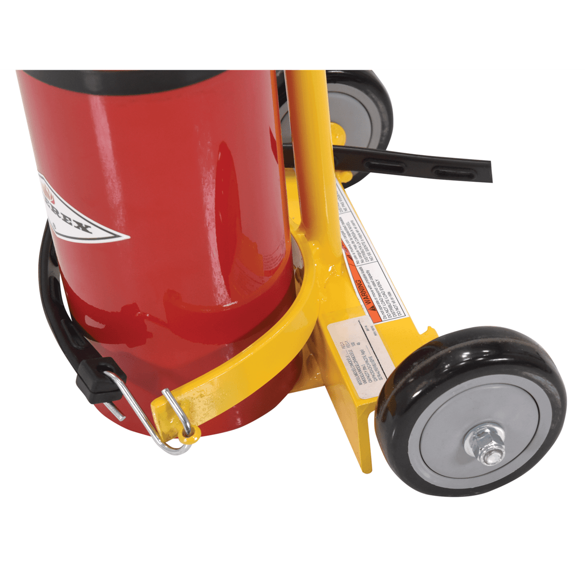 Vestil Fire Extinguisher Carrier 100 Lb. Capacity Yellow FEC-1