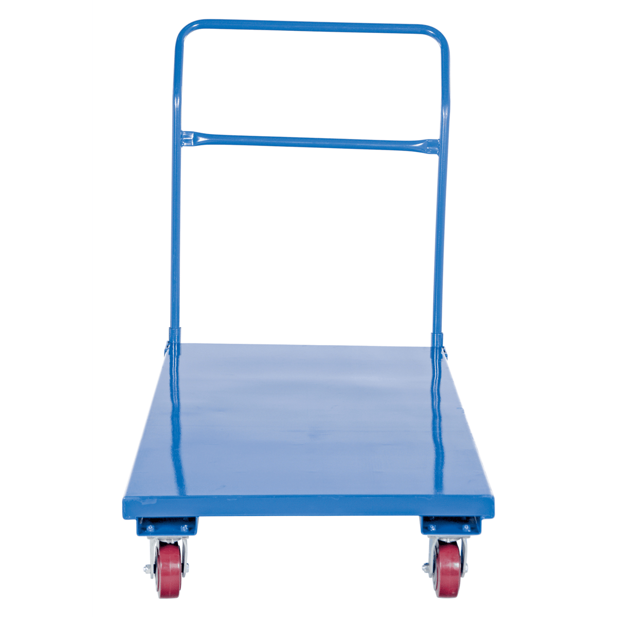 Vestil Steel Flat Bed Cart 30 In. x 60 In. 2000 Lb. Capacity Blue FLAT-C