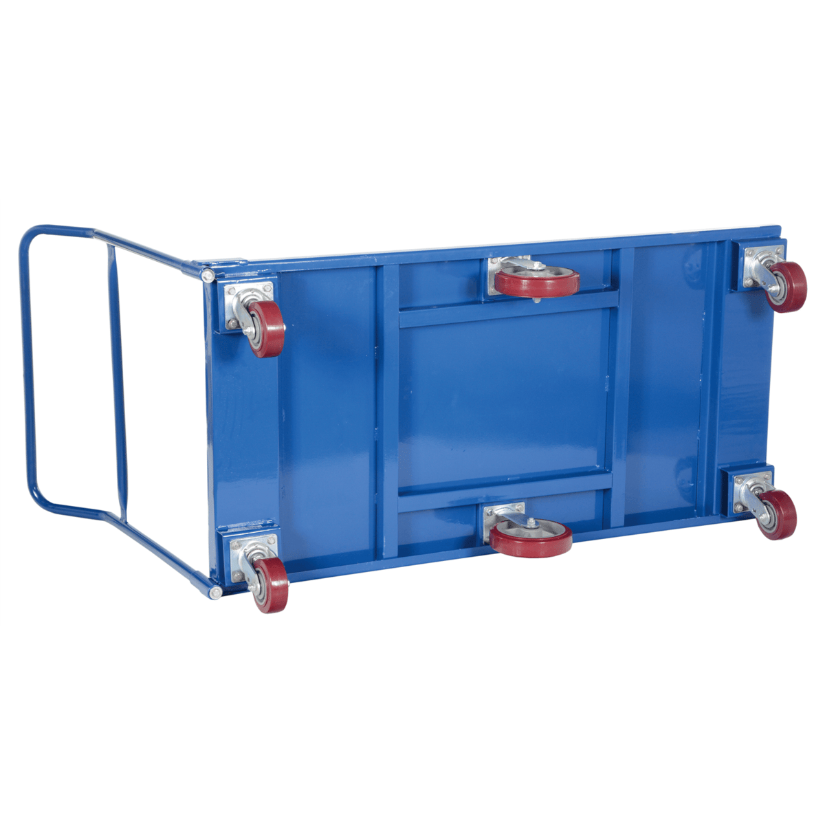 Vestil Steel Flat Bed Cart 30 In. x 60 In. 2000 Lb. Capacity Blue FLAT-C