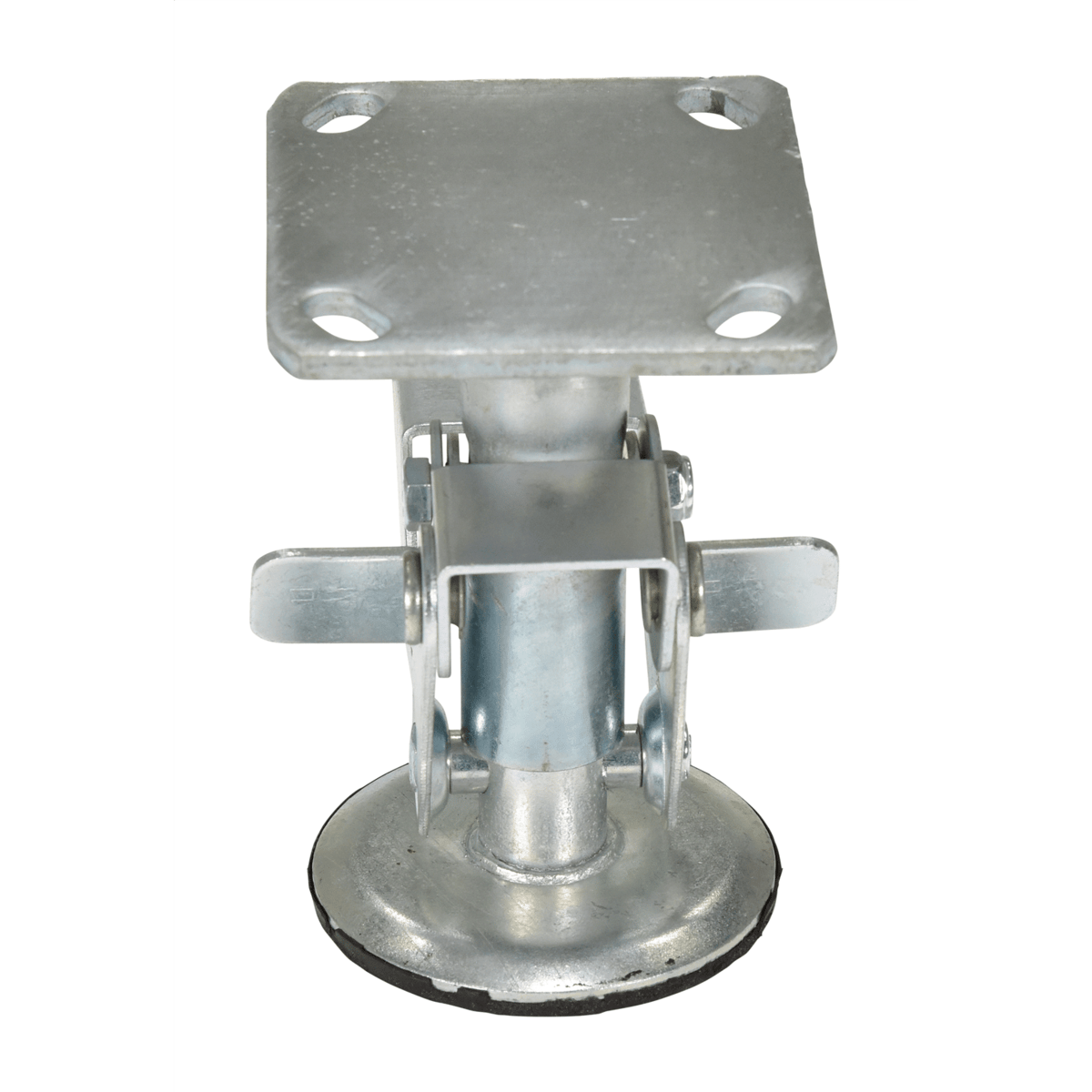 Vestil Steel Top Mount Floor Lock 6 In. to 7 In. Silver FL-LK-5EG