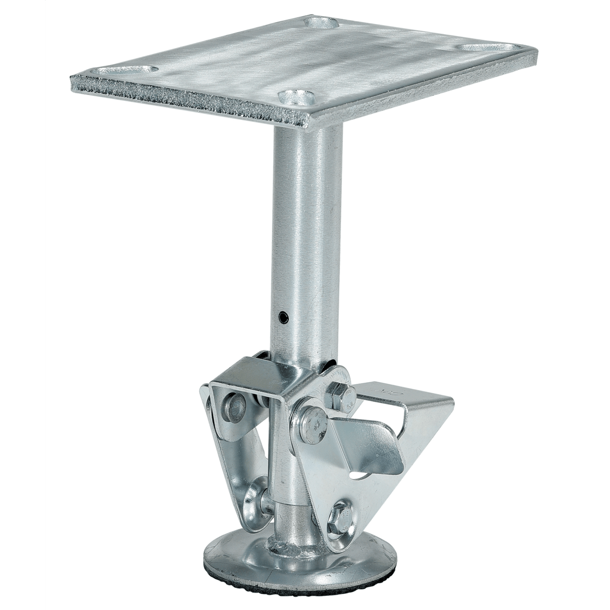 Vestil Steel Floor Lock 9.625 In. to 10.5 In. Silver FL-LK-8EH