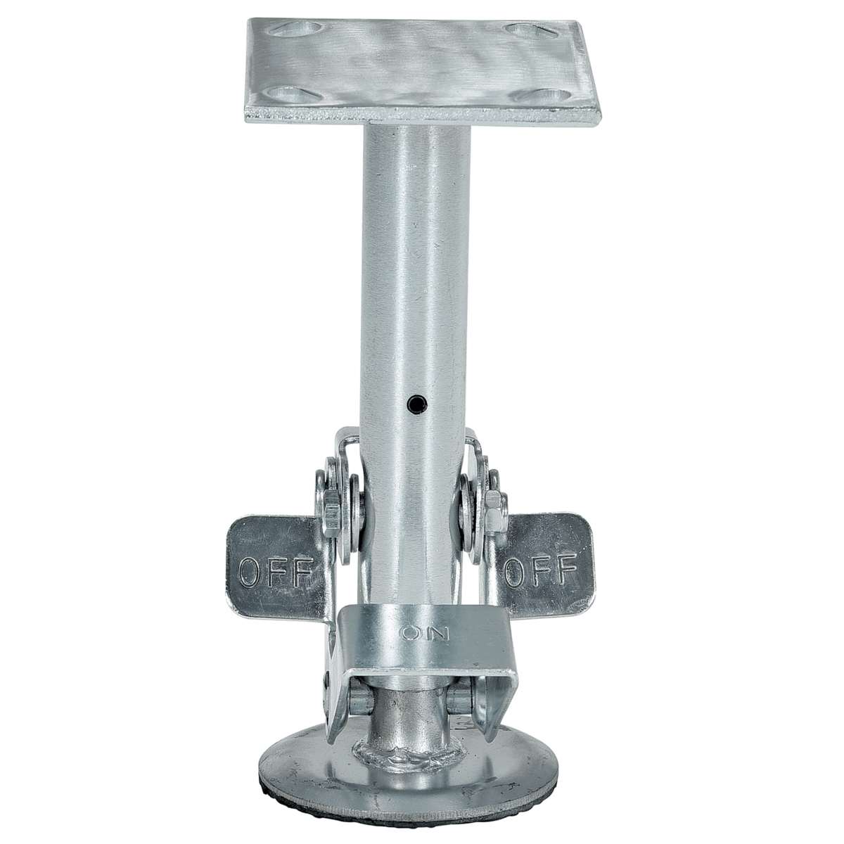 Vestil Steel Floor Lock 9.5 In. to 8.75 In. Silver FL-LK-8EL