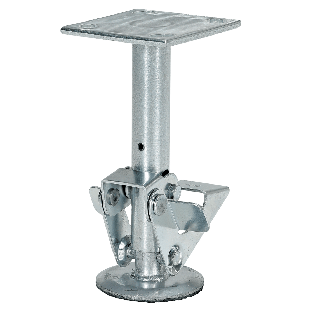 Vestil Steel Floor Lock 9.5 In. to 8.75 In. Silver FL-LK-8EL