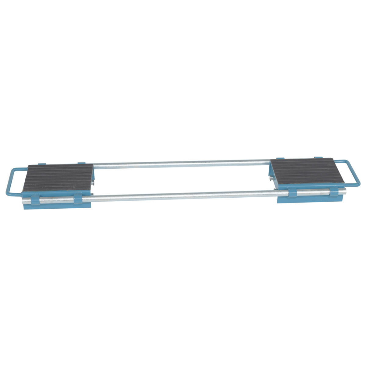 Vestil Adjustable Machinery Skates 10-1/2 In. x 12-13/16 In. x 4-3/8 In. 6 Ton Capacity Blue ASKT-6