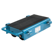 Vestil Adjustable Machinery Skates 10-1/2 In. x 16-1/2 In. x 4-1/2 In. 12 Ton Capacity Blue ASKT-12