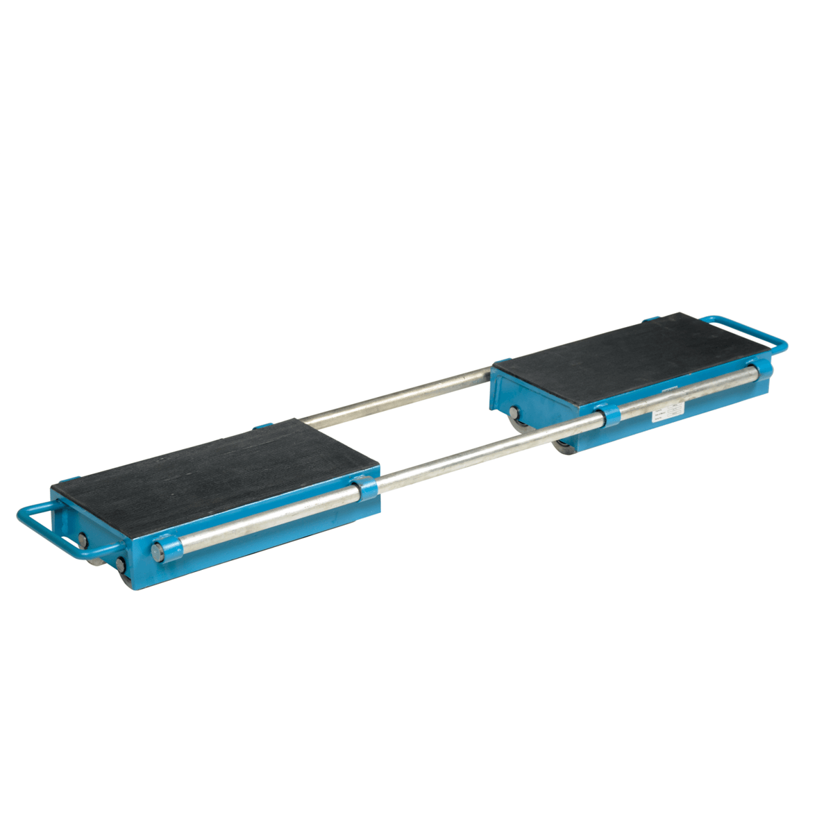 Vestil Adjustable Machinery Skates 11-5/16 In. x 19-9/16 In. x 4-1/2 In. 24 Ton Blue ASKT-24