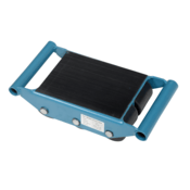 Vestil Steel Fixed Machinery Skates 16-1/4 In. x 8-1/2 In. x 4 In. 12000 Lb. Capacity Blue FMS-6