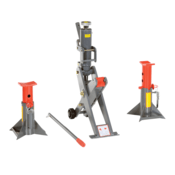 Vestil Steel Manual Hydraulic Fork Truck Jack 43-1/4 In. x 7-7/8 In. x 36 In. 8000 Lb. Yellow FORK-J