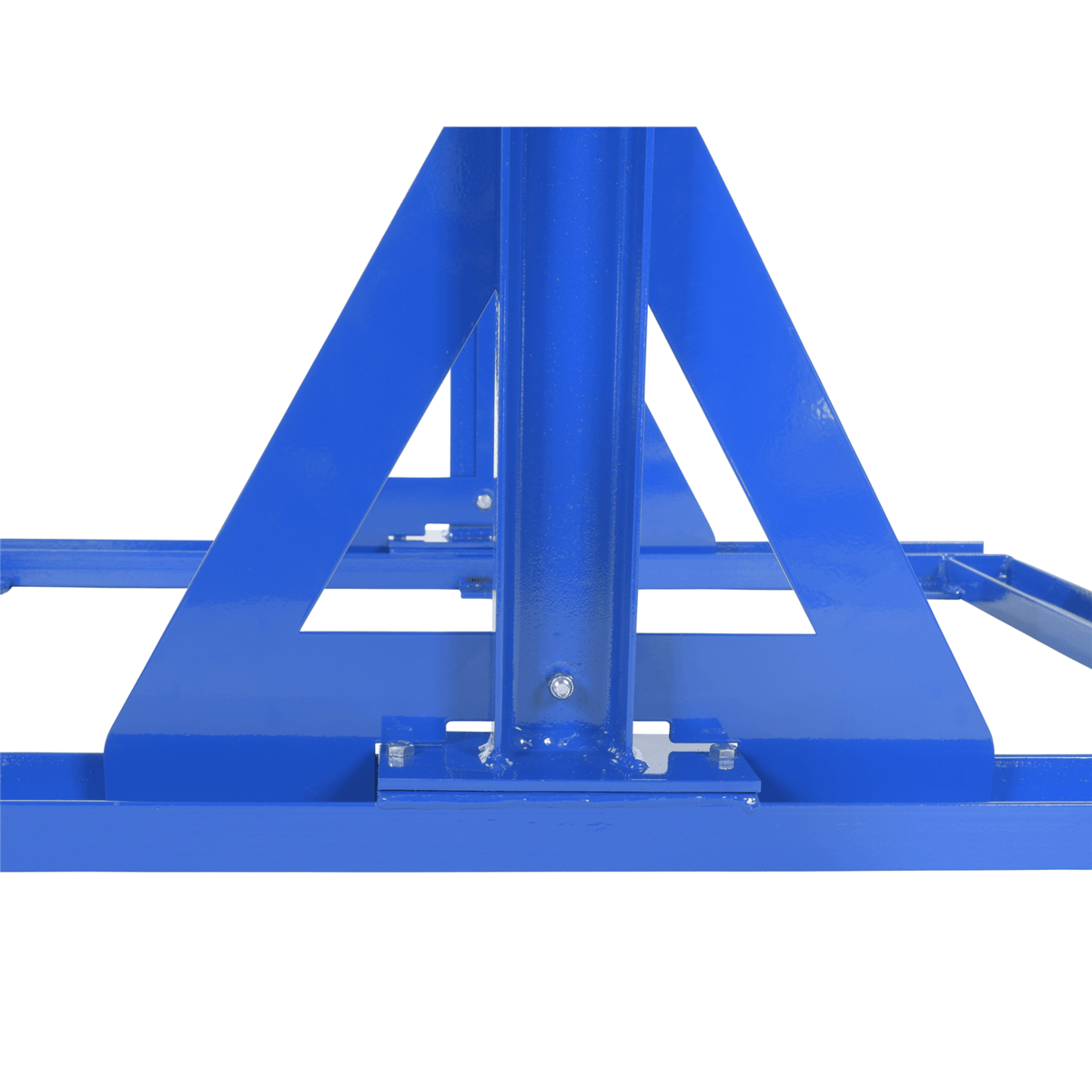 Vestil Steel Fork Extension Storage Rack 45-3/4 In. x 40 In. x 54-3/16 In. 400 Lb. Blue FORK-R-54