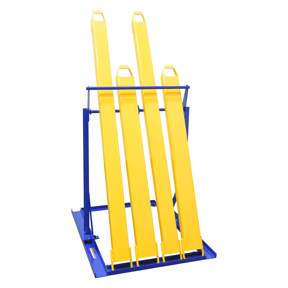 Vestil Steel Fork Extension Storage Rack 45-3/4 In. x 40 In. x 54-3/16 In. 400 Lb. Blue FORK-R-54