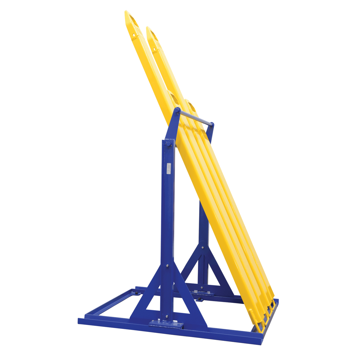 Vestil Steel Fork Extension Storage Rack 45-3/4 In. x 40 In. x 54-3/16 In. 400 Lb. Blue FORK-R-54
