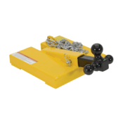 Vestil Steel Fork Lift Hitch Attachment 20-9/16 In. x 14-1/2 In. x 8-1/16 In. 1500 Lb. Yellow FTTM-2