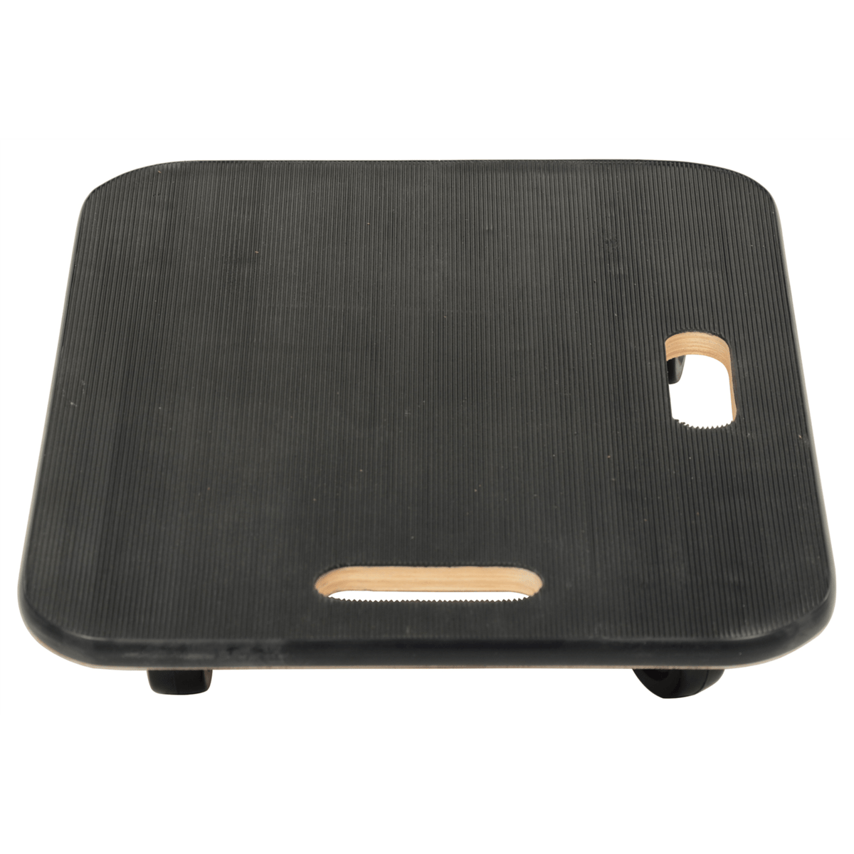 Vestil Fiber Wood Dolly with Rubber Casters 45In x 45In x 39In 18In x 24In 800Lb Black FWD-1824-3R