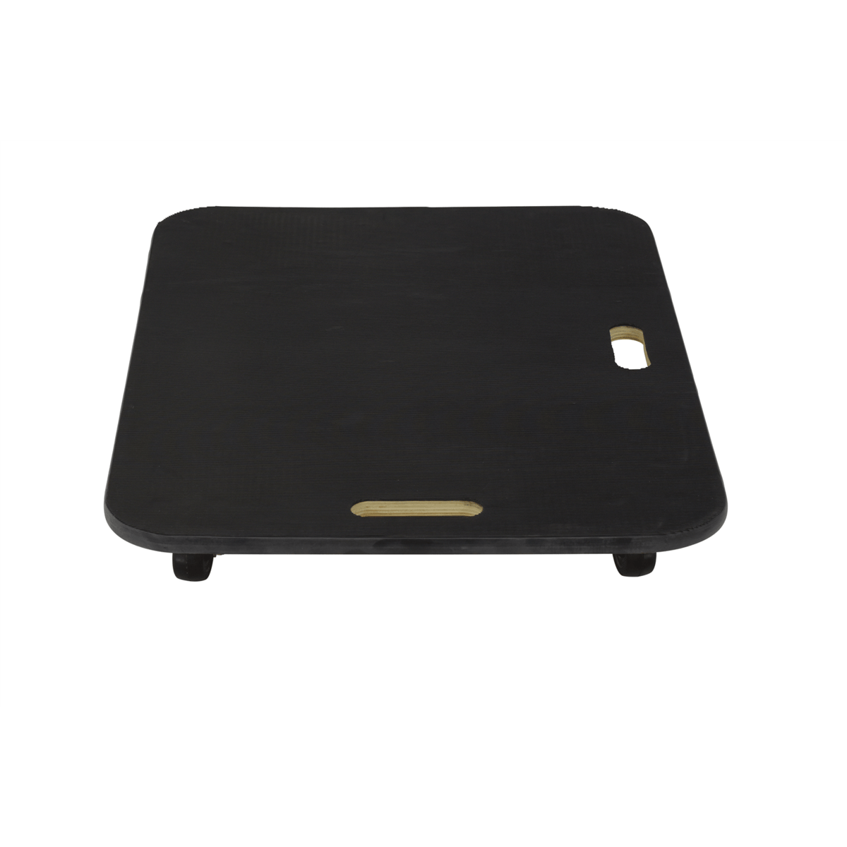 Vestil Fiber Wood Dolly with Rubber Casters 45In x 45In x 39In 24In x 36In 600 Lb. Black FWD-2436-3R