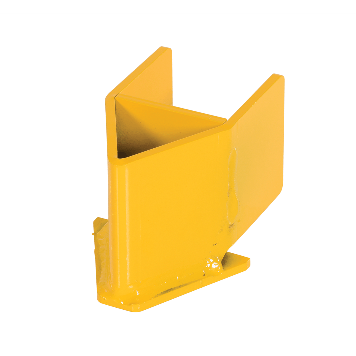 Vestil Steel Upright Rack Guard 7 In. x 5 In. x 5 In. Yellow G3-V4-YL