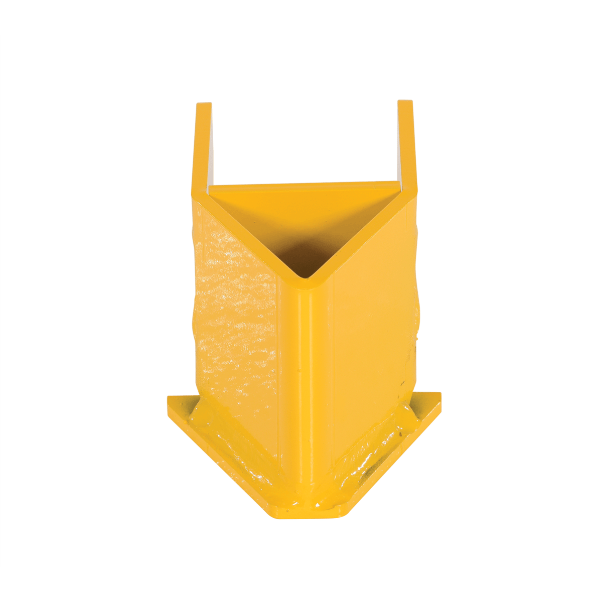 Vestil Steel Upright Rack Guard 7 In. x 5 In. x 5 In. Yellow G3-V4-YL