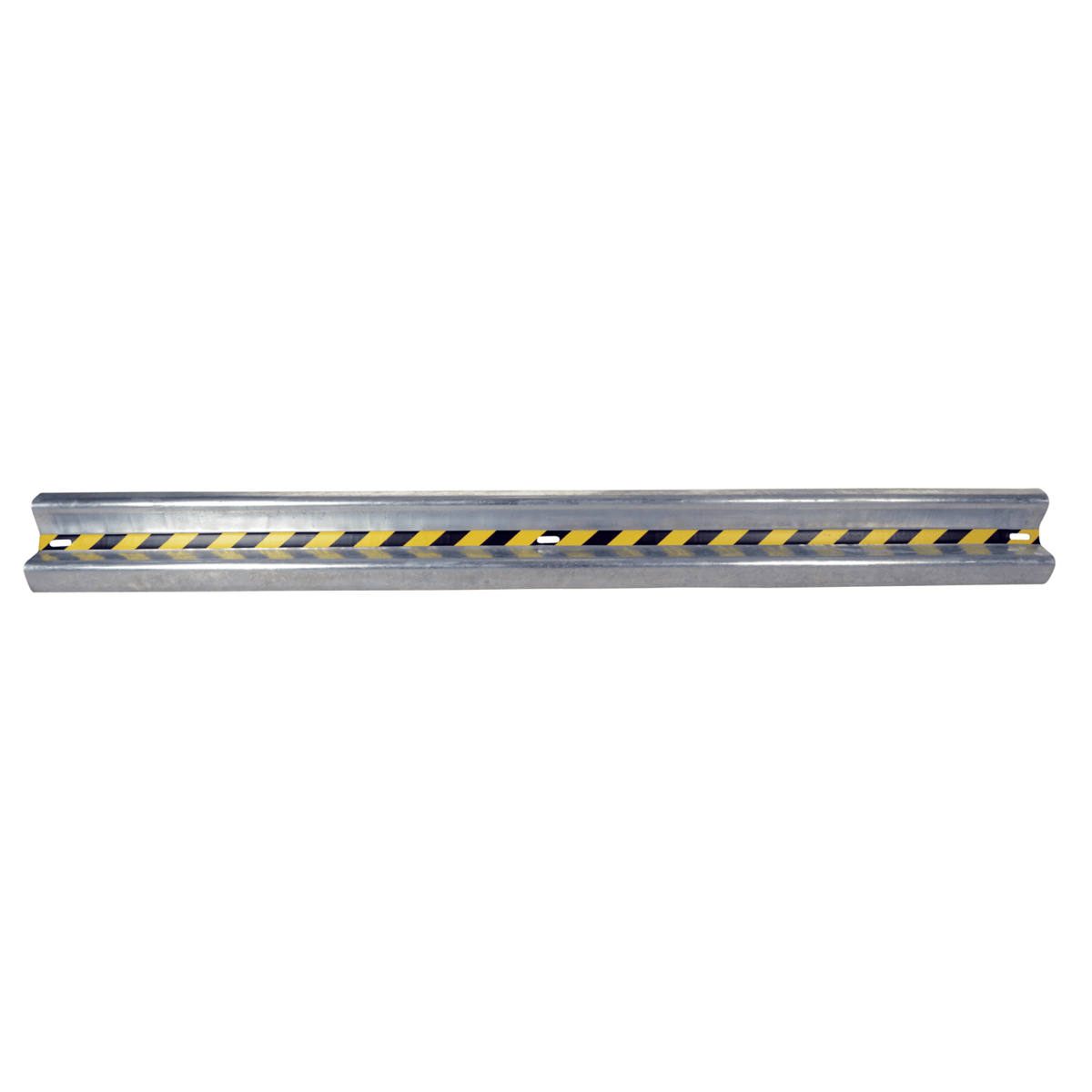 Vestil Steel Straight Guard Rail 10 Ft. Galvanized GR-H2R-BO-10-HDG