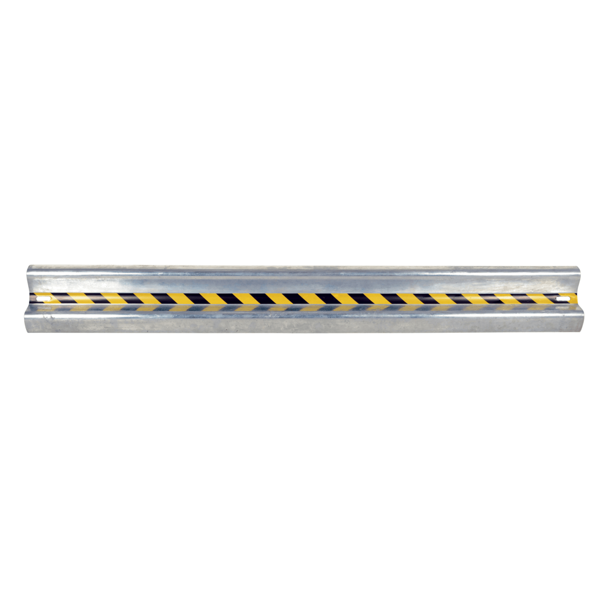 Vestil Steel Straight Guard Rail 8 Ft. Galvanized GR-H2R-BO-8-HDG