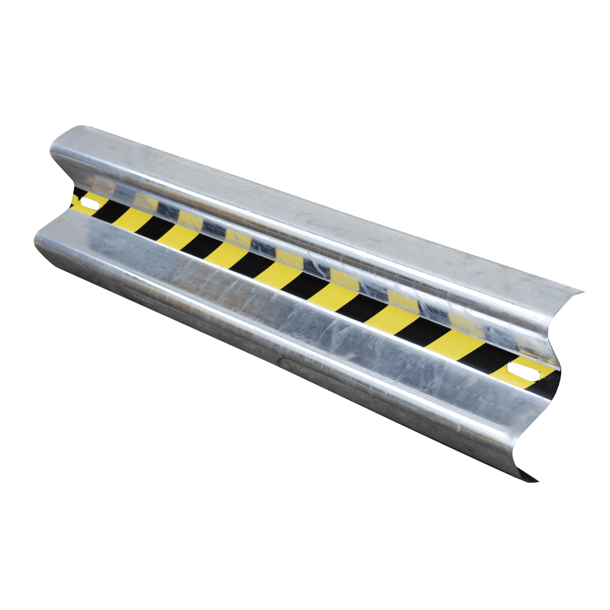 Vestil Steel Straight Guard Rail 4 Ft. Galvanized GR-H2R-BO-4-HDG