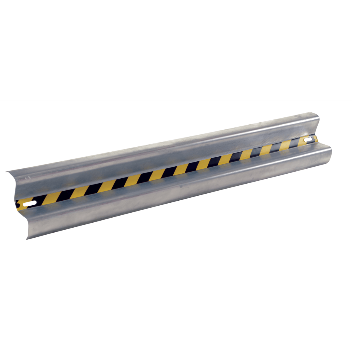 Vestil Steel Straight Guard Rail 6 Ft. Galvanized GR-H2R-BO-6-HDG