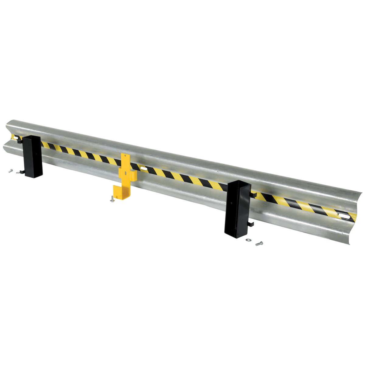 Vestil Steel Drop In Guard Rail 10 Ft. Galvanized GR-H2R-DI-10-HDG