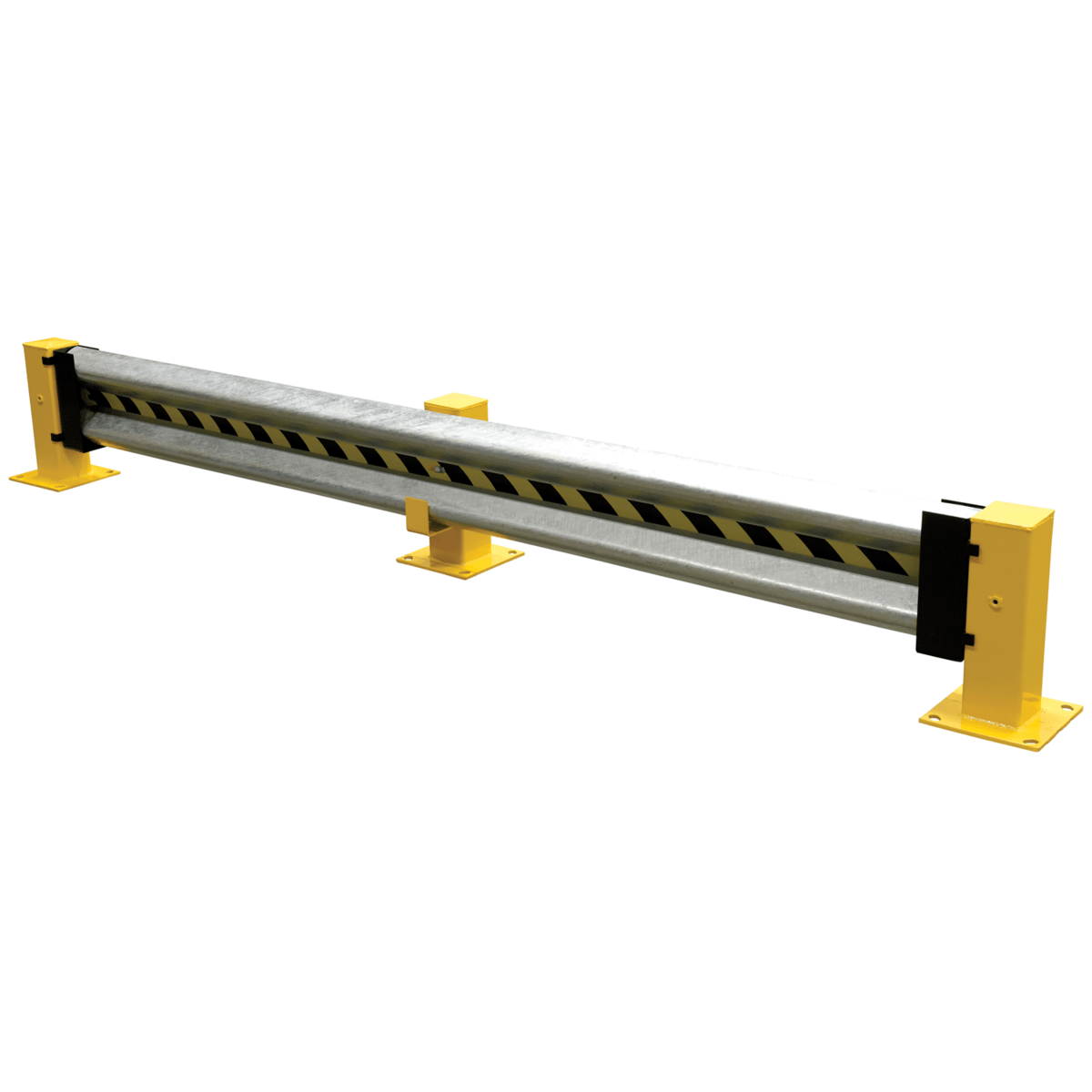 Vestil Steel Drop In Guard Rail 10 Ft. Galvanized GR-H2R-DI-10-HDG