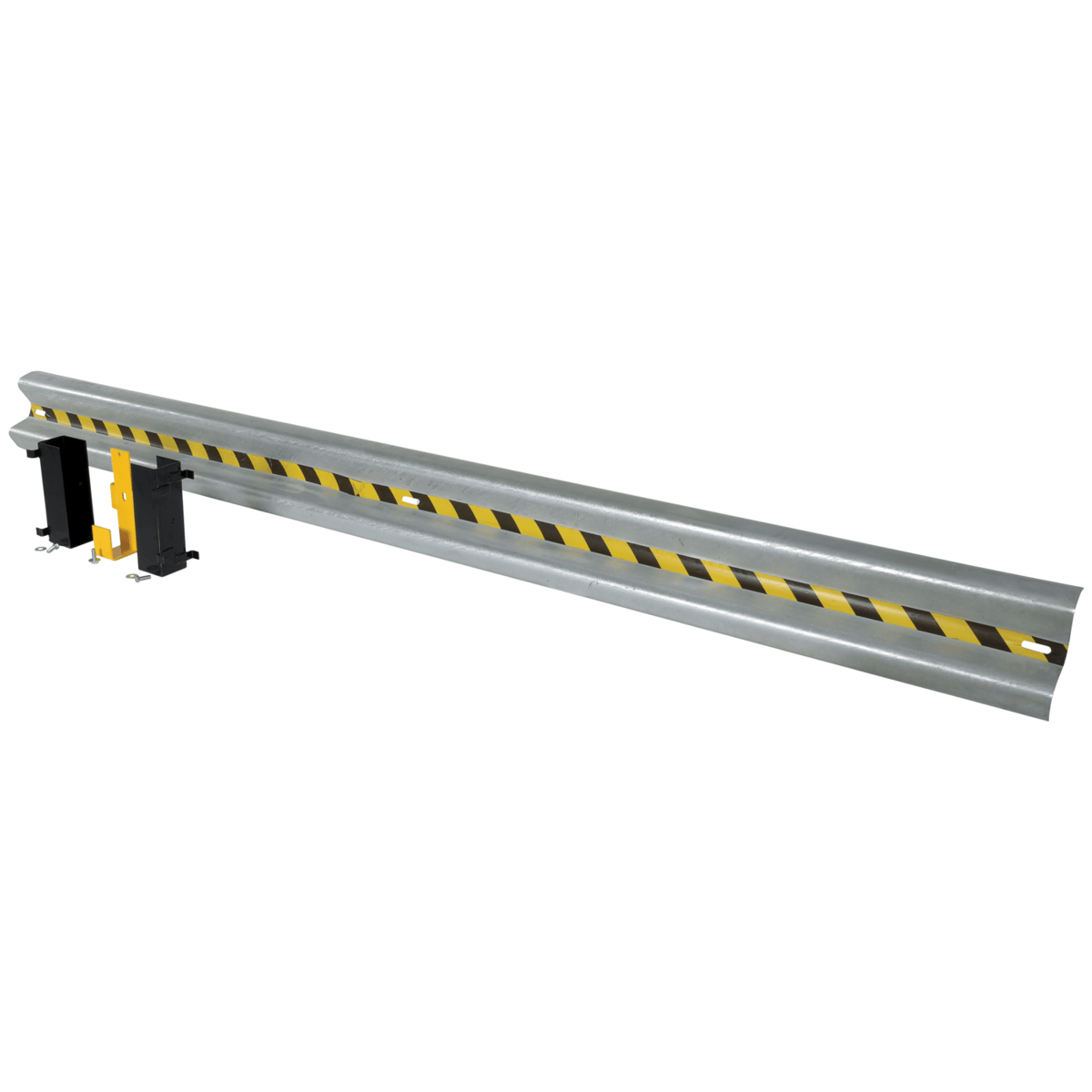 Vestil Steel Drop In Guard Rail 12 Ft. Galvanized GR-H2R-DI-12-HDG