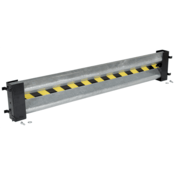 Vestil Steel Drop In Guard Rail 6 Ft. Galvanized GR-H2R-DI-6-HDG