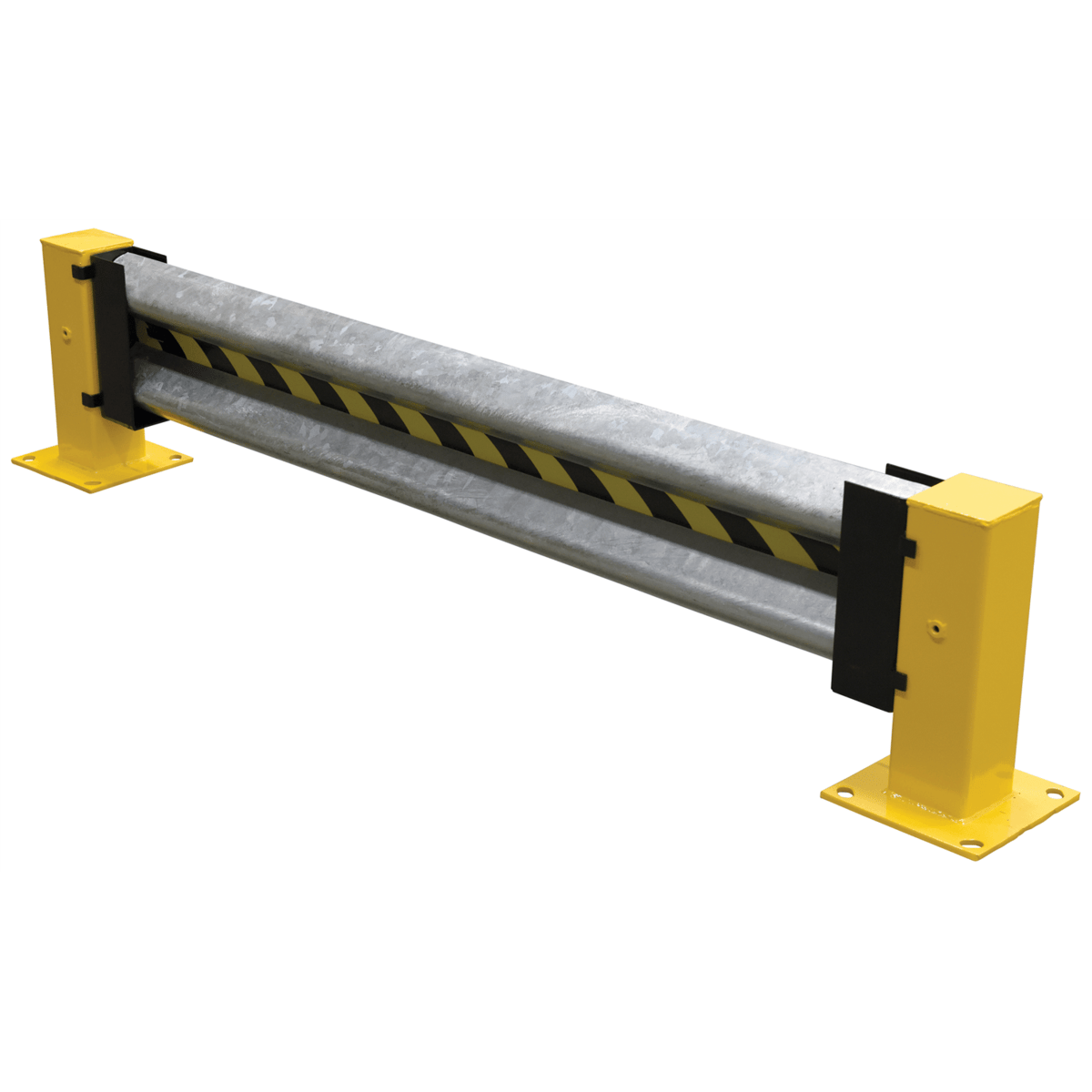 Vestil Steel Drop In Guard Rail 6 Ft. Galvanized GR-H2R-DI-6-HDG
