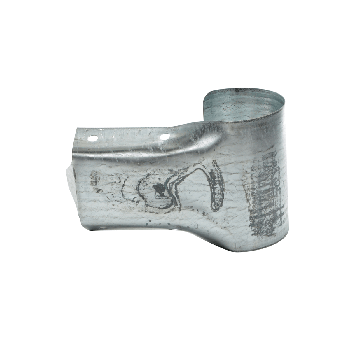 Vestil Steel Guard Rail System Buffer End Guard GR-H2R-BG