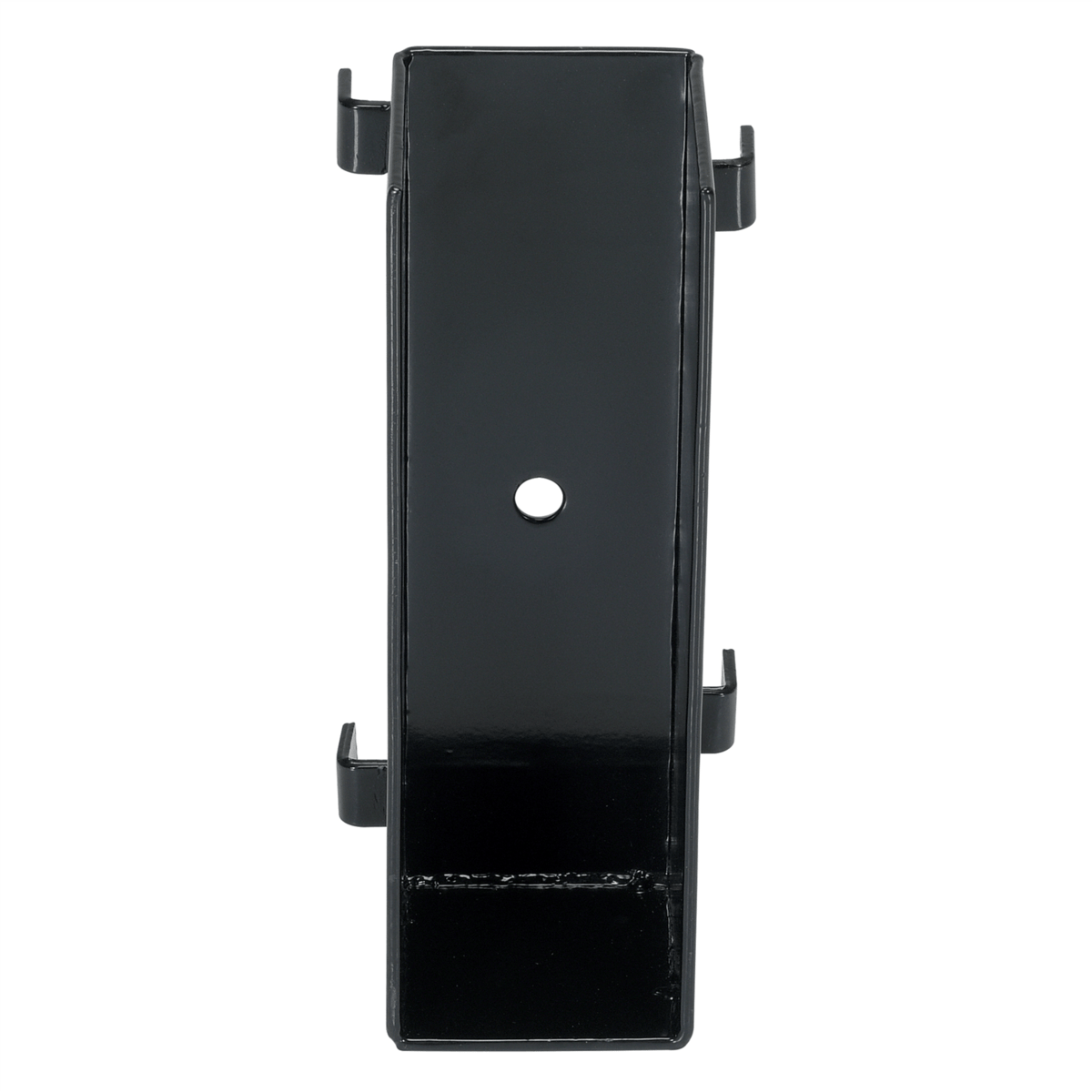 Vestil Steel U-Bracket For Drop In Guard Rail System Black GR-H2R-BKT-DI-BK