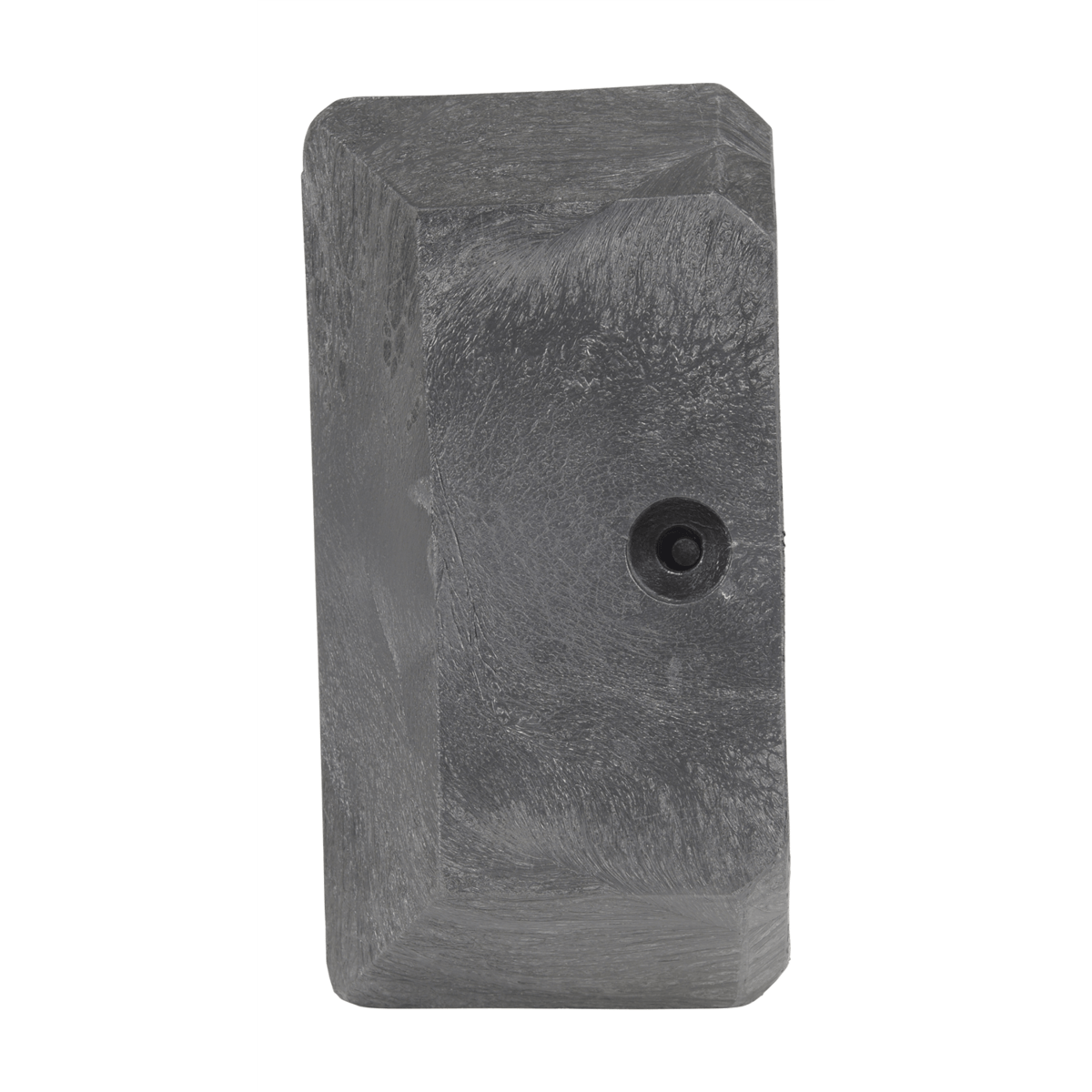 Vestil Plastic End Cap For Guard Rail System Black GR-H2R-CAP-BK