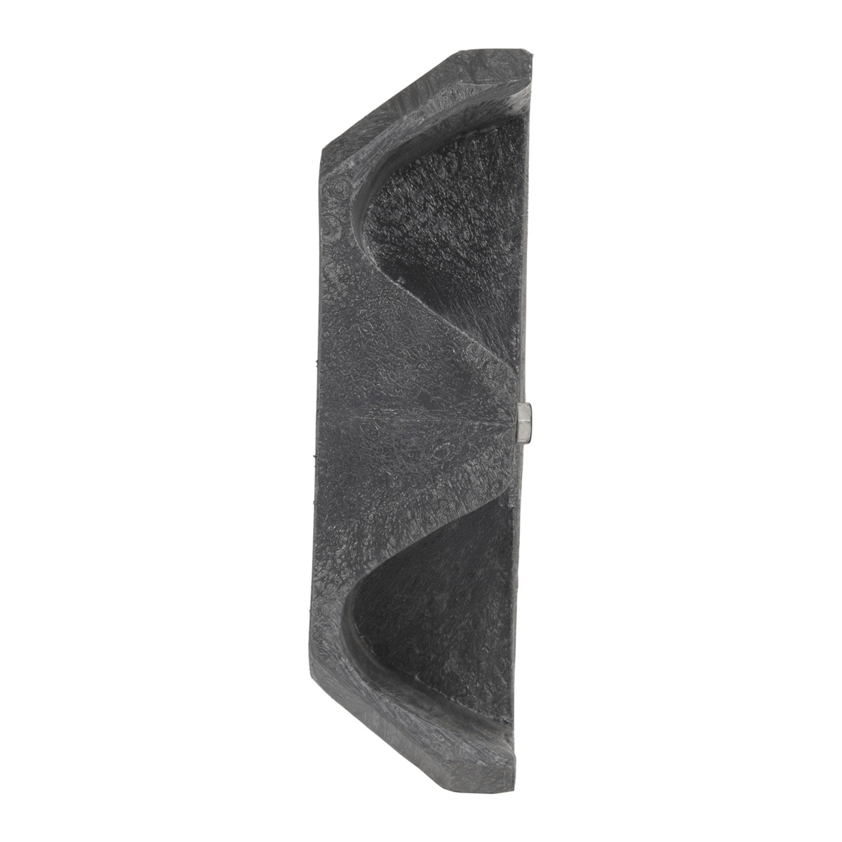 Vestil Plastic End Cap For Guard Rail System Black GR-H2R-CAP-BK