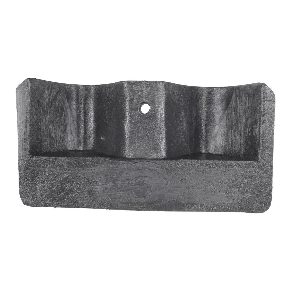 Vestil Plastic End Cap For Guard Rail System Black GR-H2R-CAP-BK