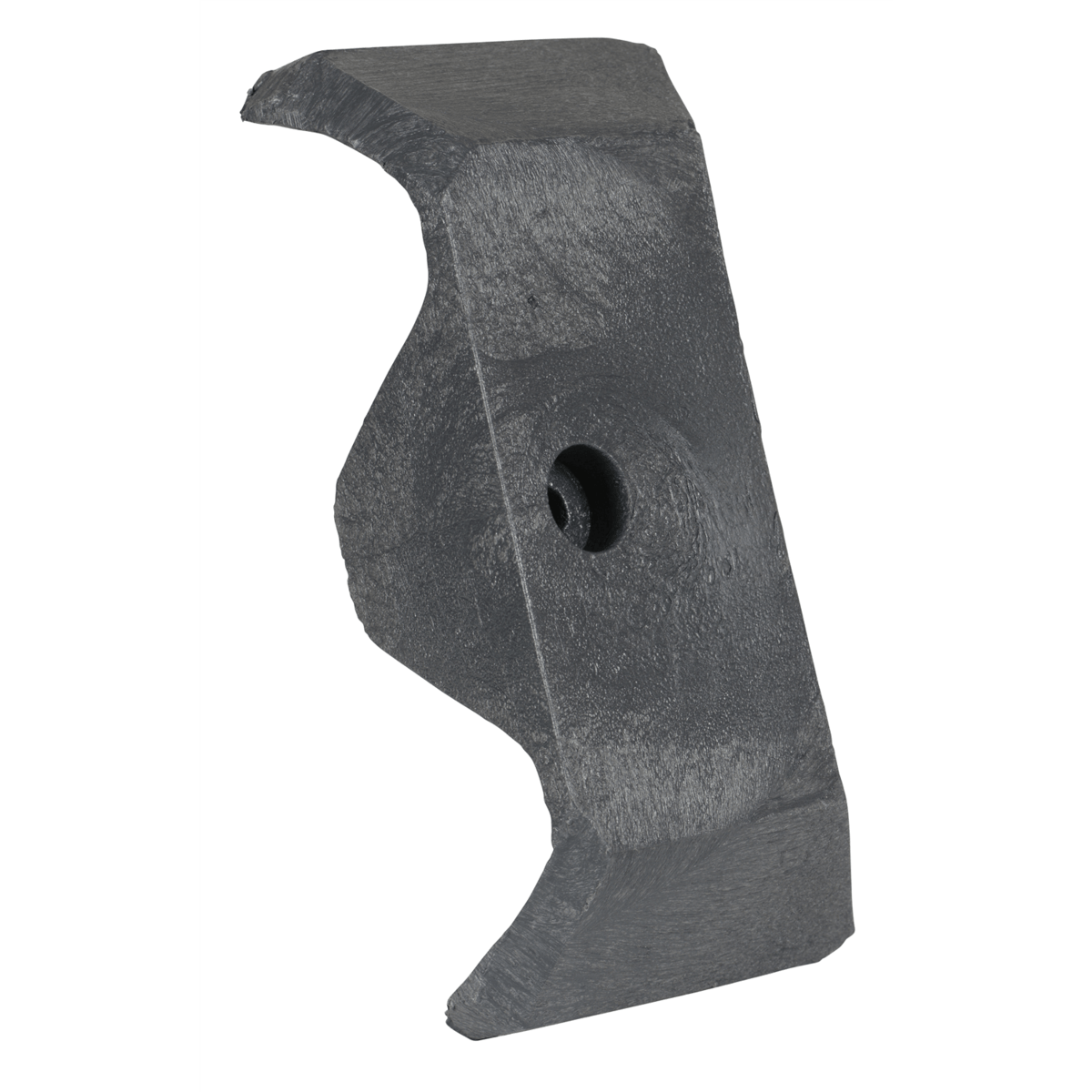 Vestil Plastic End Cap For Guard Rail System Gray GR-H2R-CAP-GY