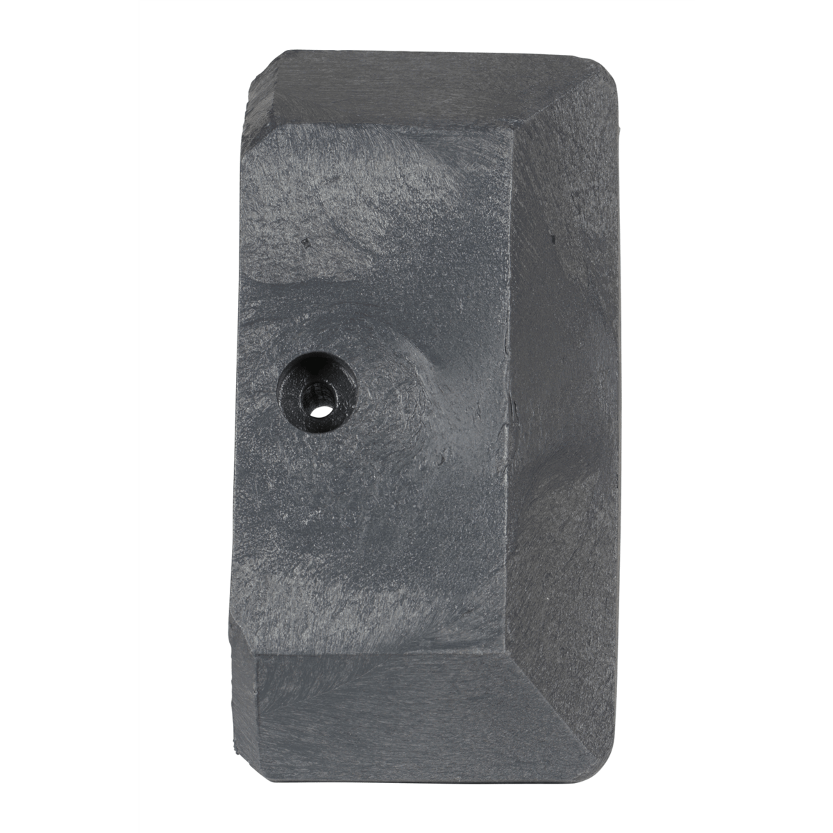 Vestil Plastic End Cap For Guard Rail System Gray GR-H2R-CAP-GY