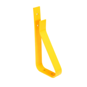 Vestil Steel Spring Post 1/16 In. x 1-1/2 In. x 24 In. For Guard Rail Systems Yellow GR-H2R-SP