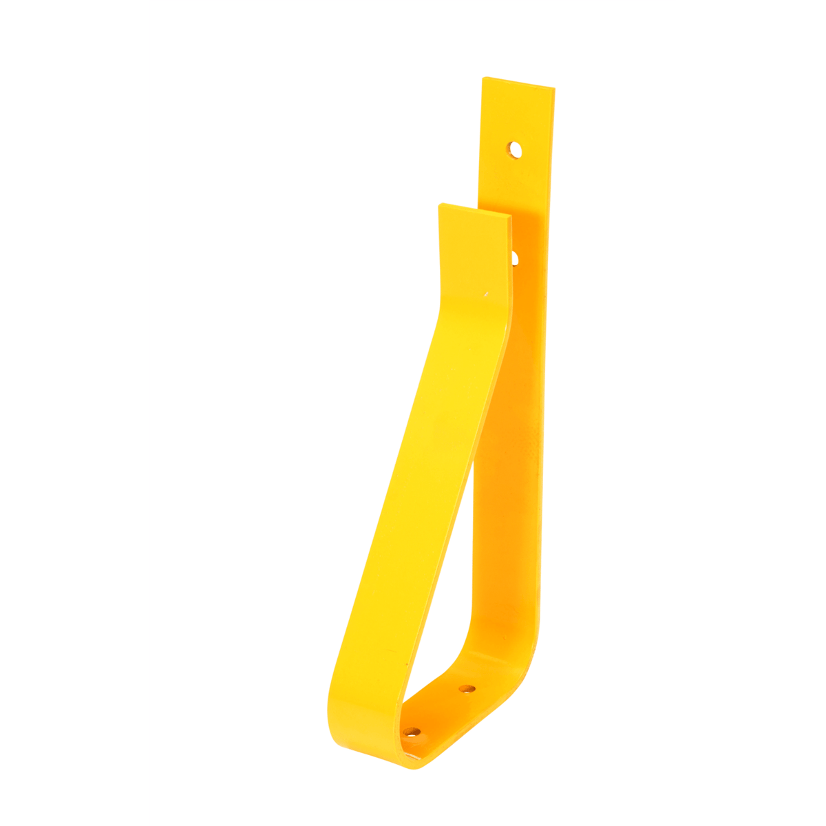 Vestil Steel Spring Post 1/16 In. x 1-1/2 In. x 24 In. For Guard Rail Systems Yellow GR-H2R-SP