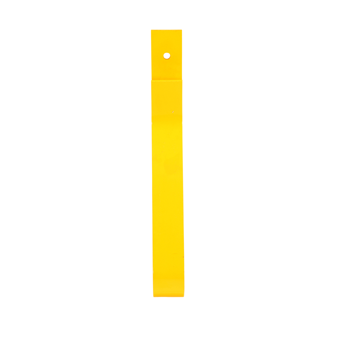 Vestil Steel Spring Post 1/16 In. x 1-1/2 In. x 24 In. For Guard Rail Systems Yellow GR-H2R-SP