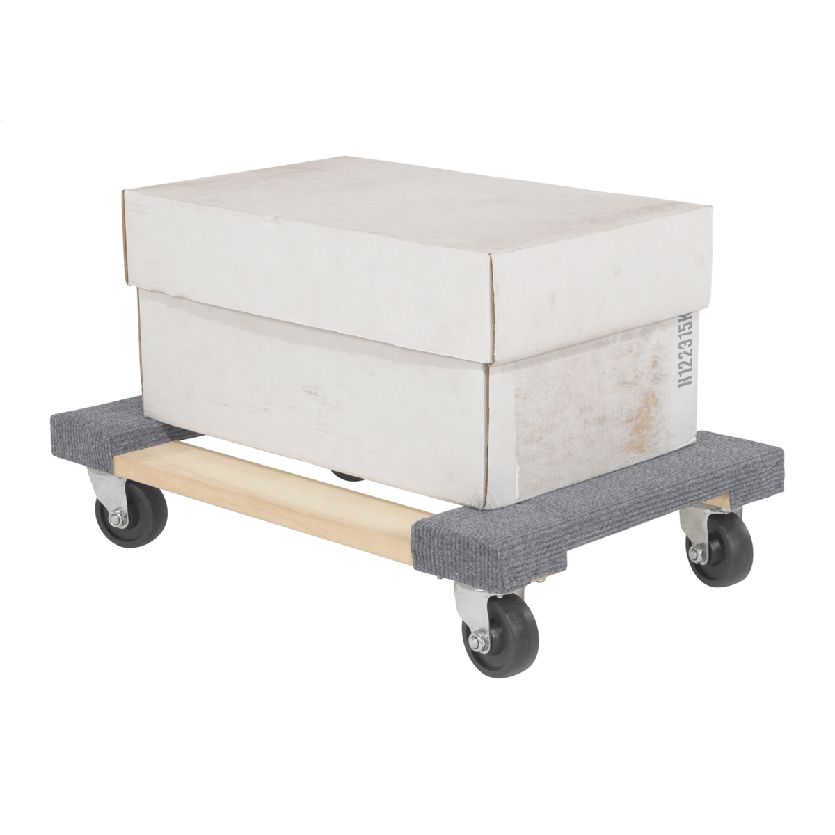 Vestil Hardwood Carpet End Dolly 24 In. x 16 In. x 5-3/4 In. 900 Lb. Capacity HDOC-1624-9
