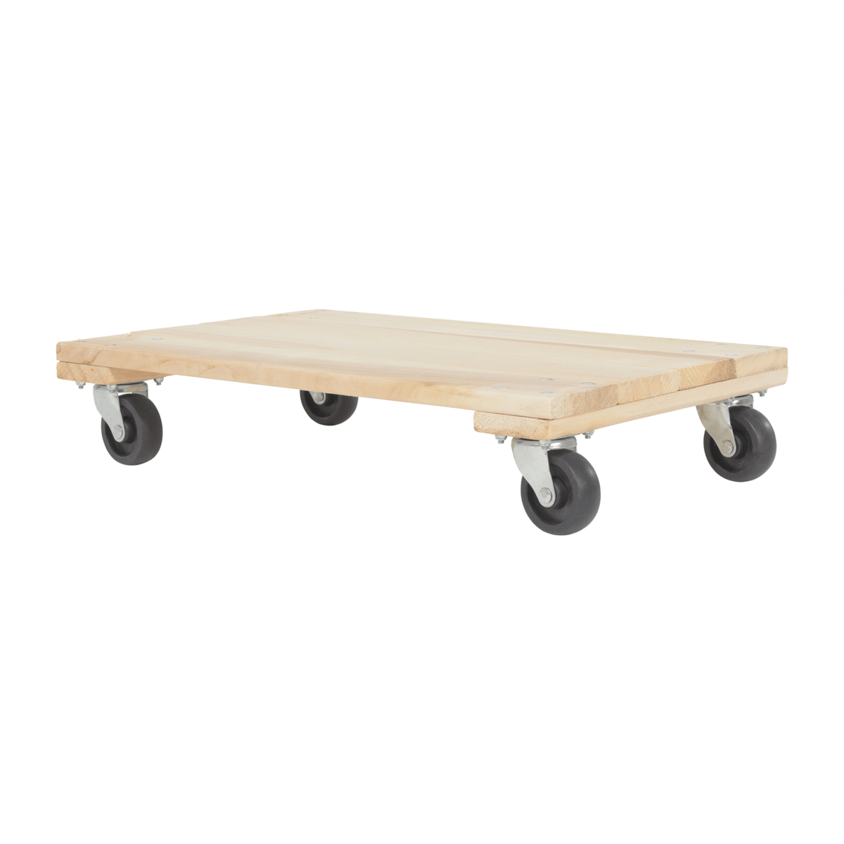 Vestil Poplar Solid Deck Dolly 24 In. x 16 In. x 5-1/4 In. 900 Lb. Capacity Tan HDOS-1624-9-E