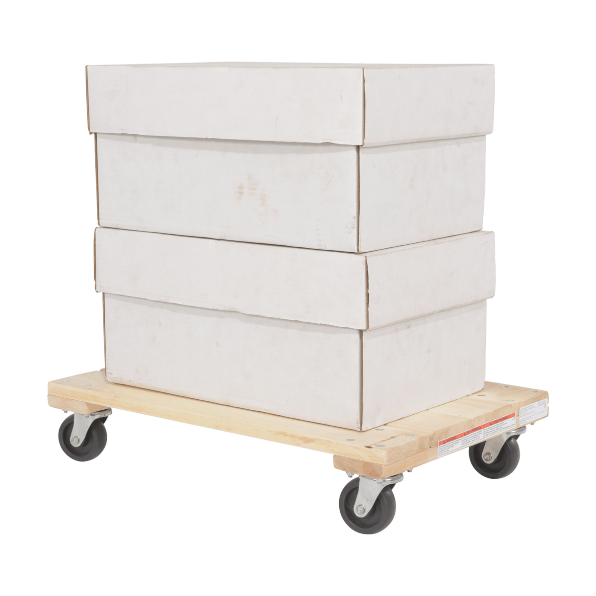 Vestil Poplar Solid Deck Dolly 24 In. x 16 In. x 5-1/4 In. 900 Lb. Capacity Tan HDOS-1624-9-E