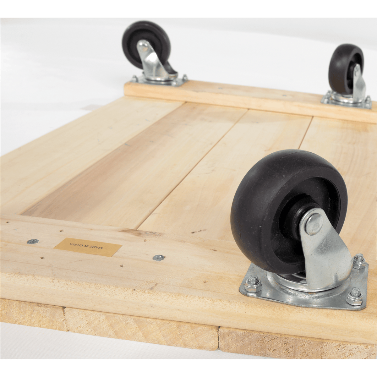 Vestil Poplar Solid Deck Dolly 24 In. x 16 In. x 5-1/4 In. 900 Lb. Capacity Tan HDOS-1624-9-E