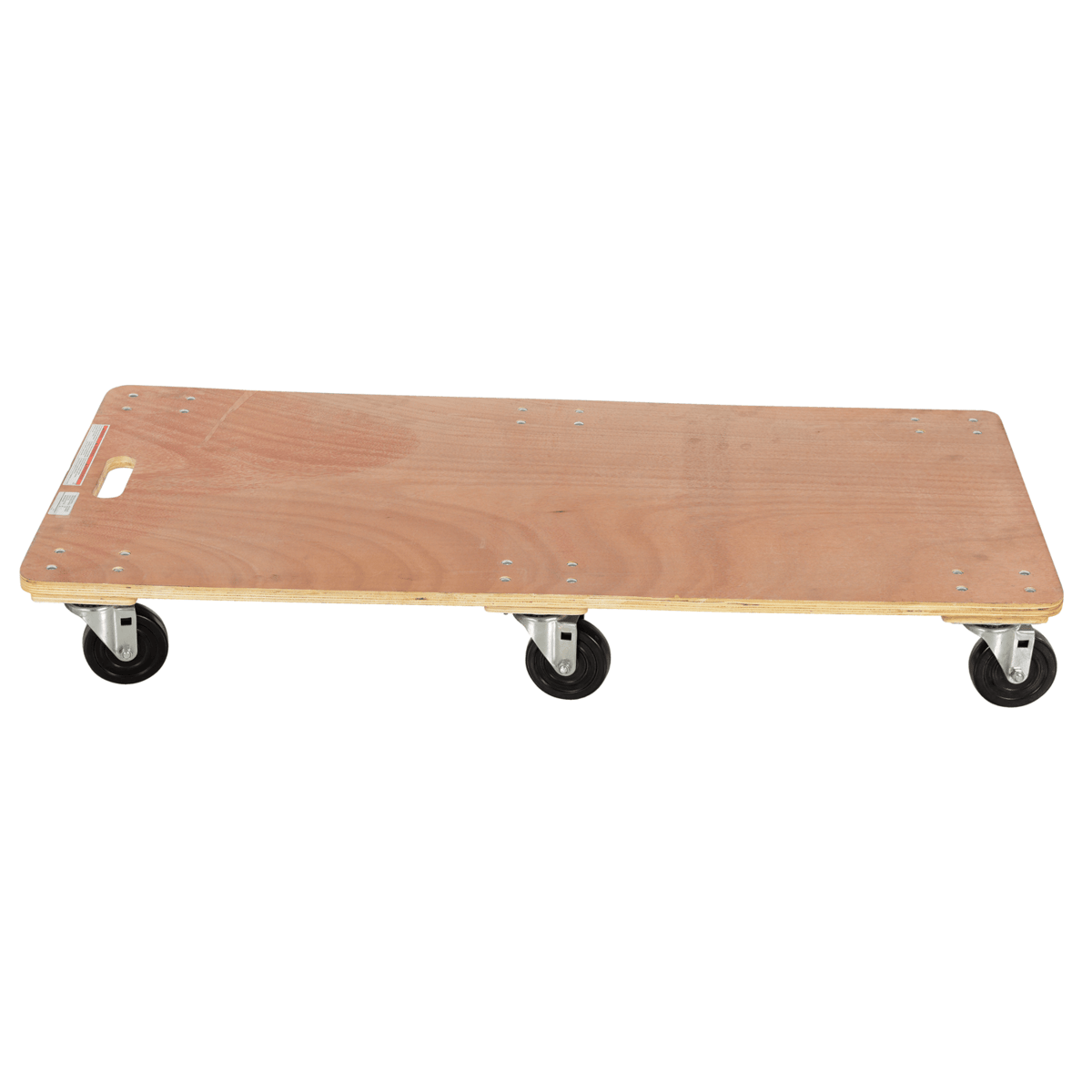 Vestil Hardwood Solid Deck Dolly 47-1/4 In. x 23-1/2 In. x 6-1/4 In. 1200 Lb. Capacity HDOS-2448-6SW