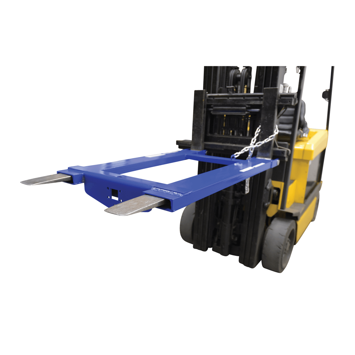 Vestil Steel Fork Truck Hook Base 44 In. 4000 Lb. Capacity Blue HOOK-BASE-44