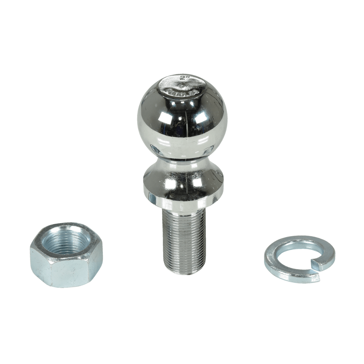 Vestil Bolt On Tow Ball 2 In. Diameter 5,000 LB. Capacity Silver BALL-200